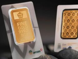 Emas Antam Melonjak Rp40 Ribu di Akhir Bulan, Nyaris Tembus Rp2,4 Juta per Gram