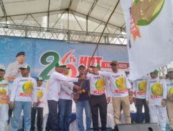 Ribuan Masyarakat Kompak Ramaikan Jalan Sehat Harlah PERPAT Ke-26