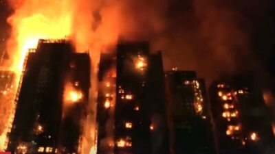 Kemlu RI: 125 WNI Selamat, 5 Orang Masih Hilang dalam Kebakaran Apartemen Hong Kong