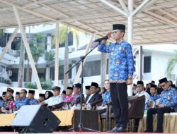 HUT Korpri dan PGRI, Amsakar Dorong Pelayanan Publik Cepat dan Pendidikan Berkualitas
